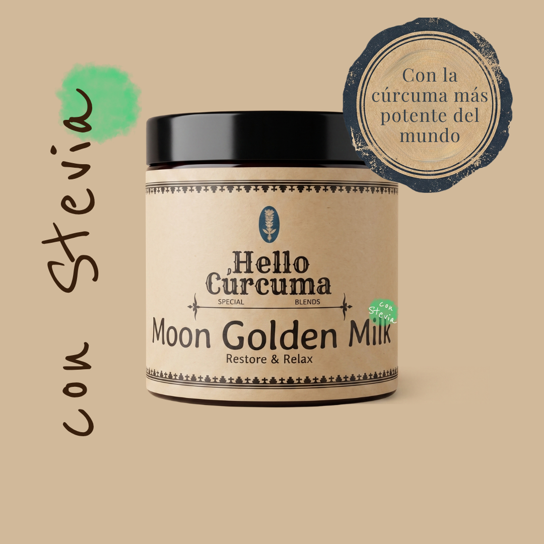 Moon Golden Milk Premium. 100gr (50 porciones)