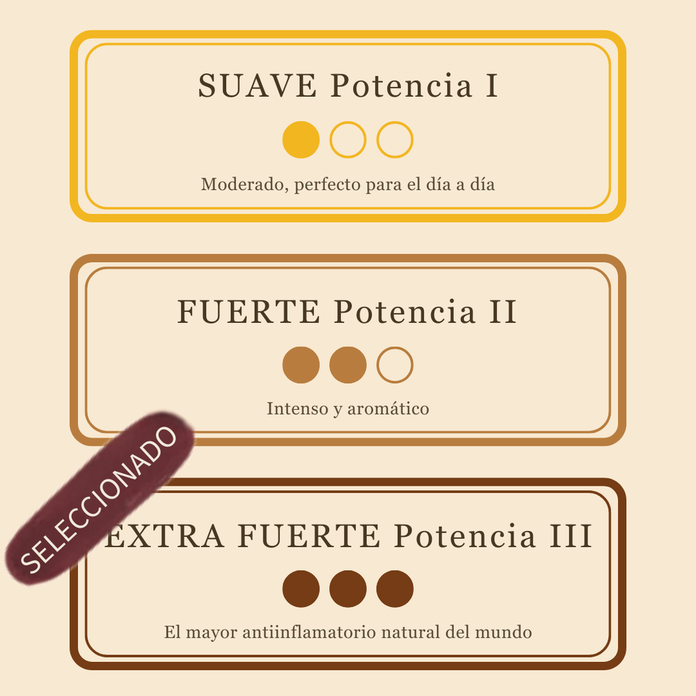 Cúrcuma Extra Fuerte | Potencia 3 (+9%) | Lakadong | 80gr