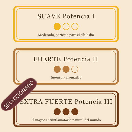 Cúrcuma Extra Fuerte | Potencia 3 (+9%) | Lakadong | 80gr