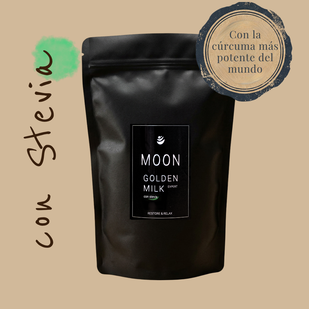 Moon Golden Milk Premium. 100gr (50 porciones)