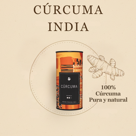 Cúrcuma Fuerte | Potencia 2 (5-7%) | India | 100gr