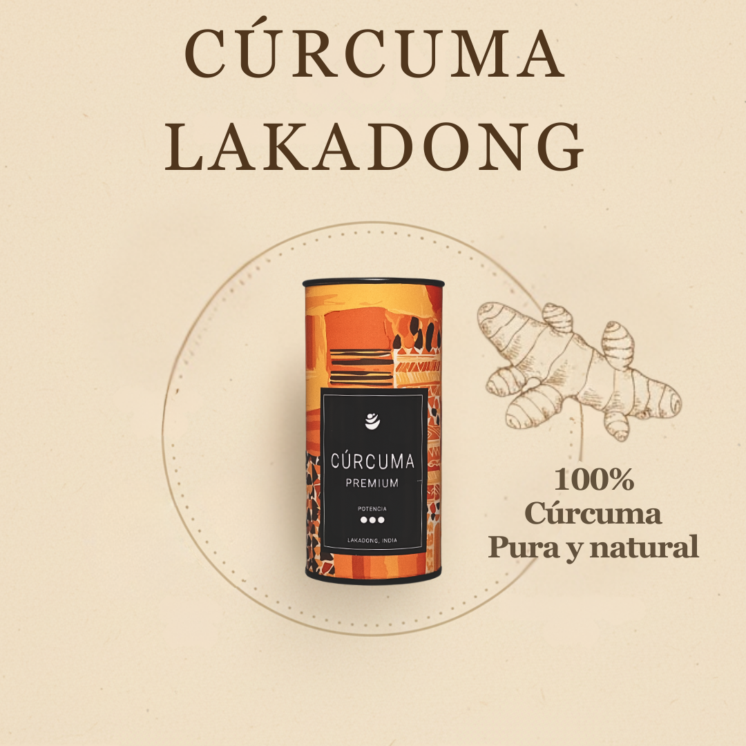 Cúrcuma Extra Fuerte | Potencia 3 (+9%) | Lakadong | 80gr