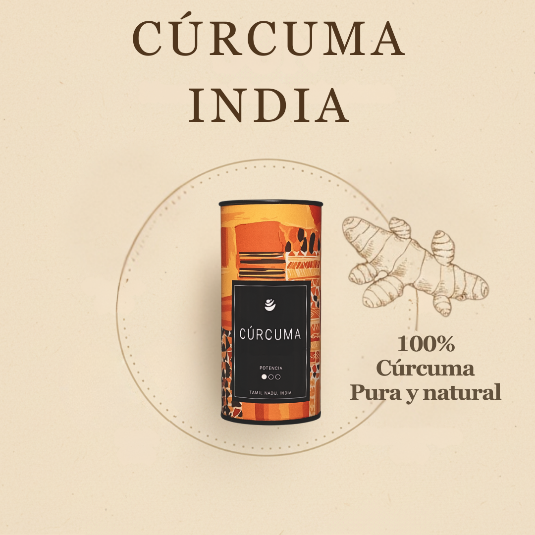 Cúrcuma Suave | Potencia 1 (3-5%) | India | 100gr