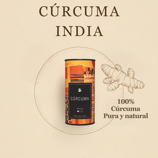 Cúrcuma Suave | Potencia 1 (3-5%) | India | 100gr