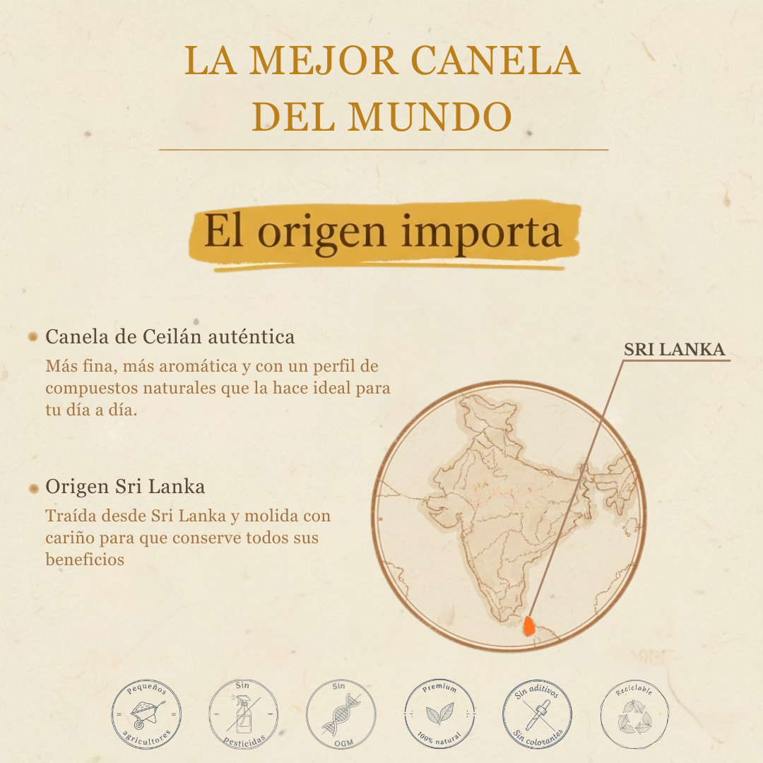 Canela de Sri Lanka 15 gr