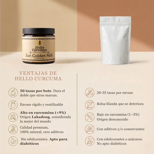 Sun Golden Milk Premium. 100gr (50 porciones)