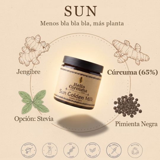 Sun Golden Milk Premium. 100gr (50 porciones)