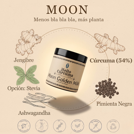 Pack Golden Milk Premium. 2 x 100gr (100 porciones)