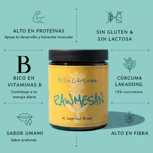 Sazonador Rawmesan - Parmesano Vegano | 120gr